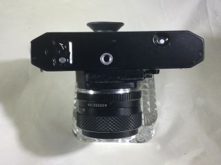 Yashica FX - 1 Black Electro 35mm W/Yashica ML50mm f1.  7 lens - Soligar 1:3.  8 85 - 135 6