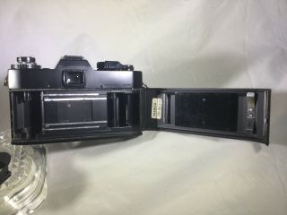 Yashica FX - 1 Black Electro 35mm W/Yashica ML50mm f1.  7 lens - Soligar 1:3.  8 85 - 135 8