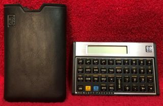 Hp - 15c Scientific Calculator,  With Soft Case,  Serial 2709a03365,  Pristine