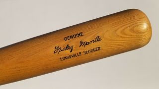 1965 - 68 Mickey Mantle 34 " Louisville Slugger Vtg H&b 125 Powerized Baseball Bat