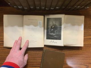 Spurgeon Sermons 1892 Memorial Library 20 Volume Book Set Funk & Wagnalls Signed 6