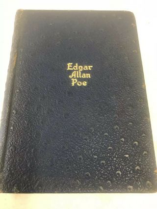 The Of Edgar Allan Poe In One Volume Complete Tales And Poems 1927