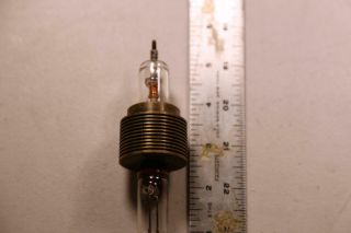1940 ' S METAL - GLASS POWER TRANSMITTING VACUUM TUBE - WESTERN ELECTRIC RIC D160710 3