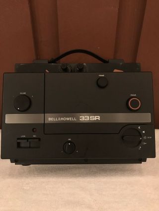 Bell And Howell Projector Model 33sr 8 Projector With Sound