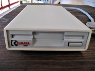 Commodore Amiga 3.  5 " Ext Floppy Drive For The 500 600 1000 1200 2000 3000 4000