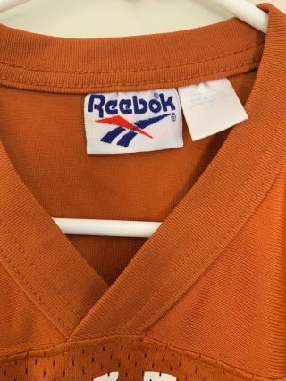Vintage Reebok University of Texas Football Kids Jersey size XL - GREAT COND. 2