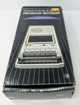 Texas Instruments TI - 99/4A & Program Recorder Home Computer.  Guides& software. 2