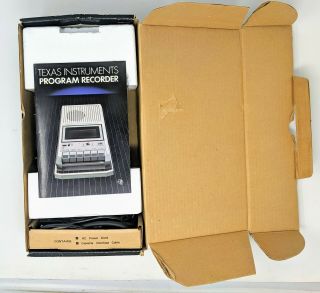 Texas Instruments TI - 99/4A & Program Recorder Home Computer.  Guides& software. 3
