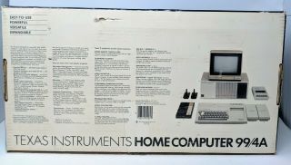 Texas Instruments TI - 99/4A & Program Recorder Home Computer.  Guides& software. 5