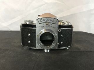 Vintage Exakta Vx Ihagee Dresden Wwii Camera - Made In Germany