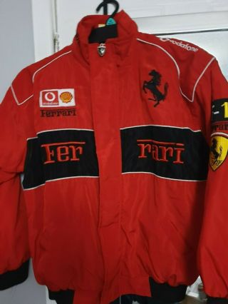 Boys Xl Vintage Ferrari Jacket