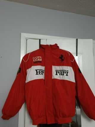 Boys Xxl Vintage Ferrari Jacket