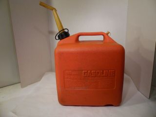 Vintage Craftsman 5 1/4 Gallon Heavy Duty Vented Plastic Gas Can