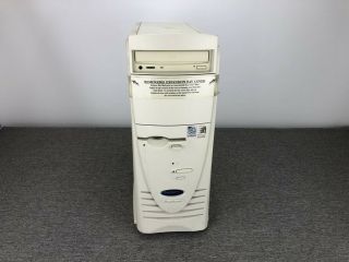 Micron Clientpro 766xi Computer Pentium Ii Windows 98 300mhz 64mb Ram 37.  2gb Hdd