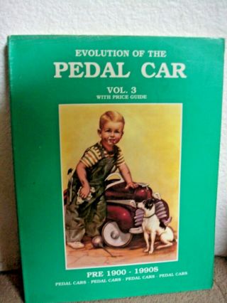 Evolution Of The Pedal Car By Wood,  250pgs.  1992,  Vintage Cars,  Prices 3