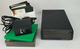 Indus Gt 5 1/4 " Floppy Disk Drive,  Atari W/power Supply And Disk Case