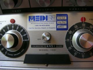 Vintage - Beltone Medi Audio Meter Model 10d Hearing Aids