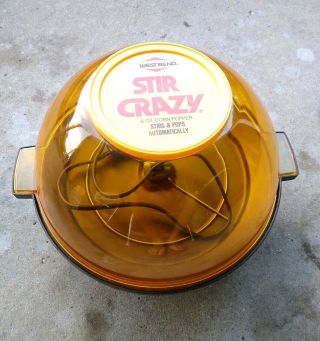 Vintage West Bend Stir Crazy Electric Popcorn Popper