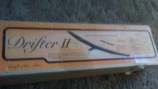 Vintage Craft - Air Drifter Ii 71 1/2 " R/c Balsa Model Sailplane Airplane Kit