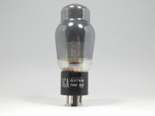 RCA 6L6G Vintage Vacuum Audio Tube Smoked Glass Bottom D Getter (Test 118) 2