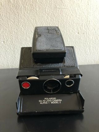 Vintage Polaroid Sx - 70 Land Camera Alpha 1 Se - But Doesn 