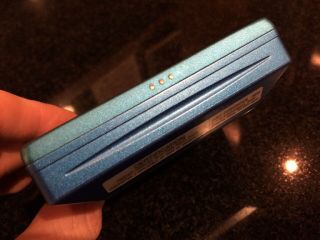 Vintage Sony MZ - E60 Portable MD Minidisc Walkman Player in Blue 3