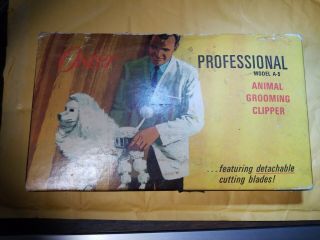 Vintage Professional Oster Model A - 5 Animal Grooming Clipper