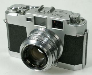 Aires 35 - Iiil Rangefinder Camera With Extra Lenses