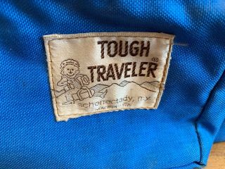 Tough Traveler Camera Bag Case Vintage Blue Made in USA Schenectady York 2