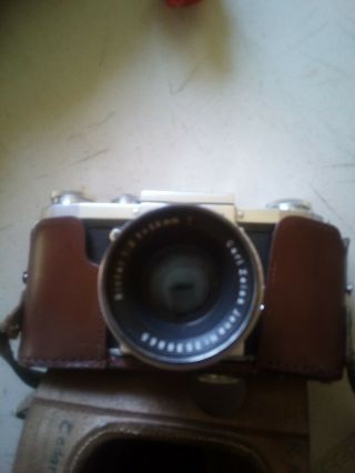 Vintage Practika 35 MM Camera With Leather Case 2