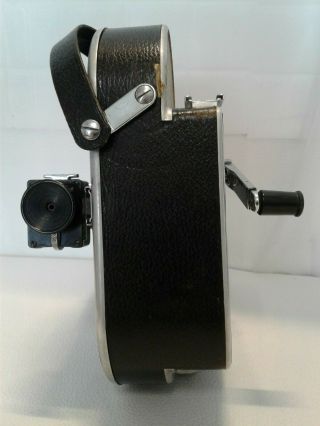 Bolex Paillard H8 Supreme 8mm Film Camera,  3 Lenses,  Carrying Case 8