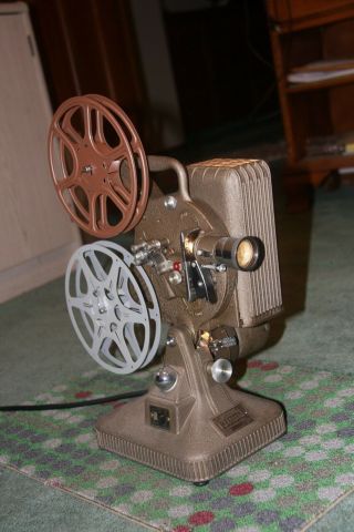 Vintage Keystone Model K - 160 16mm Movie Projector Boston Ma Usa