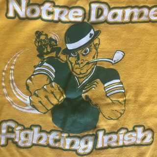 Vintage 70s 80s UNIVERSITY OF NOTRE DAME FIGHTING IRISH Shirt 2