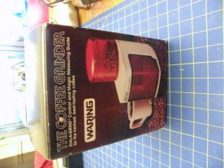 Vintage Waring Burr Grinder Coffee Bean Mill Cg110 - 1