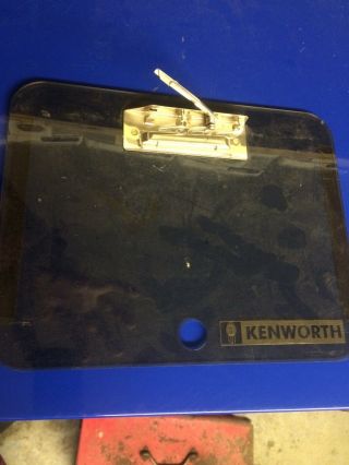 Vintage Kenworth Magnetic Clip Board Log Book Holder