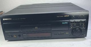 Pioneer Cld - D704 Laserdisc Cd Cdv Ld Player