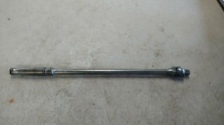 Snap - On Sn18a 1/2 " Dr.  18 " Long Breaker Bar Vintage Made In Usa