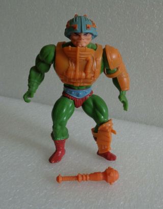 Vintage 1981 Masters Of The Universe Motu He - Man Man At Arms 100 Taiwan