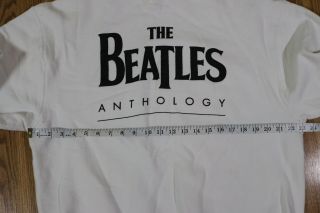 VTG The Beatles Anthology Crewneck Sweatshirt Size XL Apple Best Buy 90’s 7