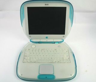 Vintage Apple Ibook G3/300 Clamshell Laptop Computer M2453 - Blueberry
