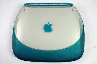Vintage Apple iBook G3/300 Clamshell Laptop Computer M2453 - Blueberry 5