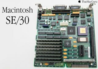  Apple Macintosh Se/30 Motherboard Logic Board (weak/no Sound) 820 - 0260