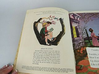 A Little Golden Book,  Nursery Rhymes Vintage 1948 First Edition A 59 4