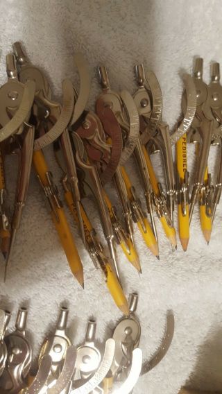 Vintage,  23 Compasses From Empire Pencil Co. 2