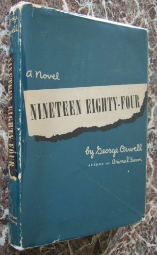 Nineteen Eighty - Four 1984 Stated 1949 First Us Edition George Orwell,  W/dj Bomc