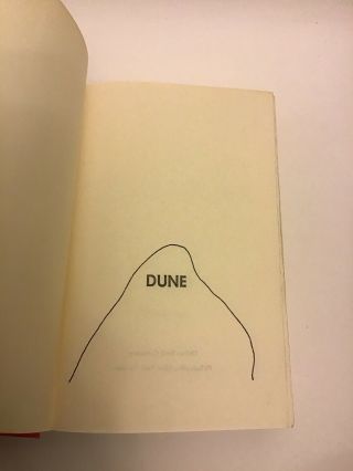 Vtg Dune Frank Herbert Hardcover Book Club 1st Edition Chilton 1965.  HC/ DJ. 2