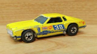 Vintage Hot Wheels Chevrolet Monte Carlo Stocker Yellow,  1977 Flying Colors