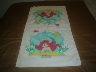 Vintage Disney The Little Mermaid Bath Towel By Franco