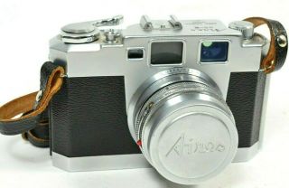Aires 35 - Iii 35mm Rangefinder Camera W/45mm F/1.  9 H Coral Lens