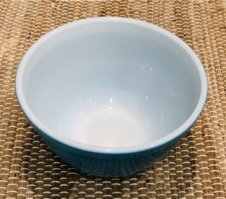 Vintage Small Pyrex Blue 401 Mixing Bowl 2